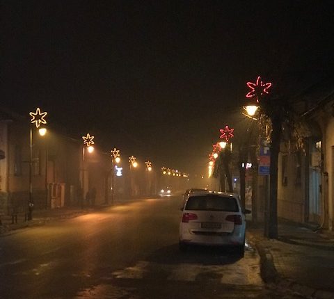 novogodišnja rasveta Zaječar